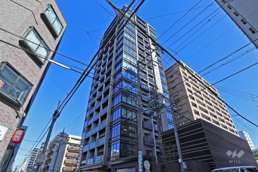 グランドメゾン名駅三丁目の外観（南側から）