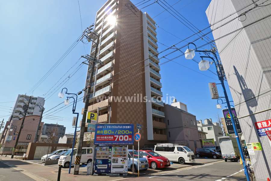 ファステートNAGOYA今池バレンシアの外観（南東側から）