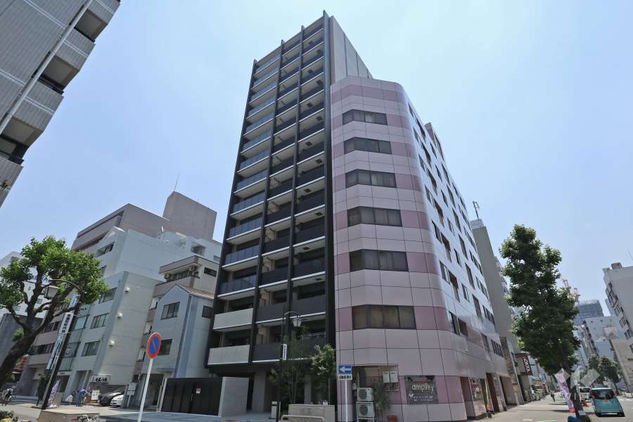 オープンレジデンシアザ・ミッドフォートの外観（北西側から）