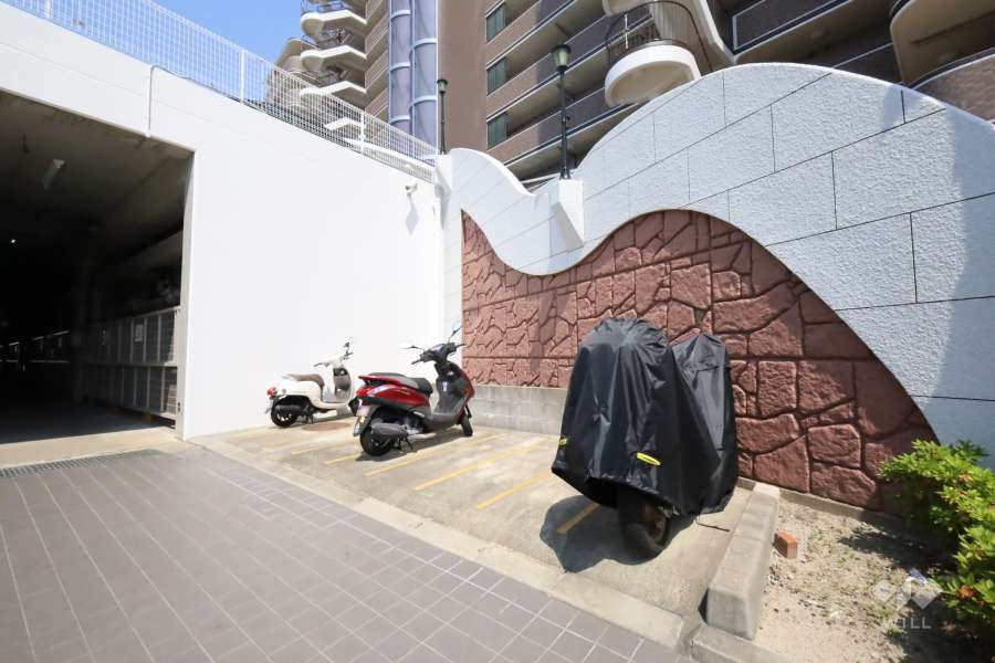 バイク置き場