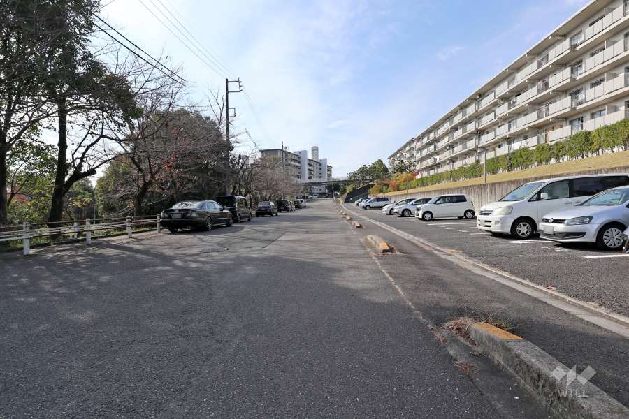 敷地南側の前面前面道路