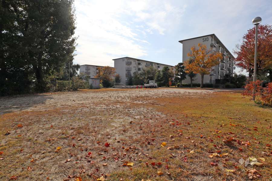 敷地内にある広場