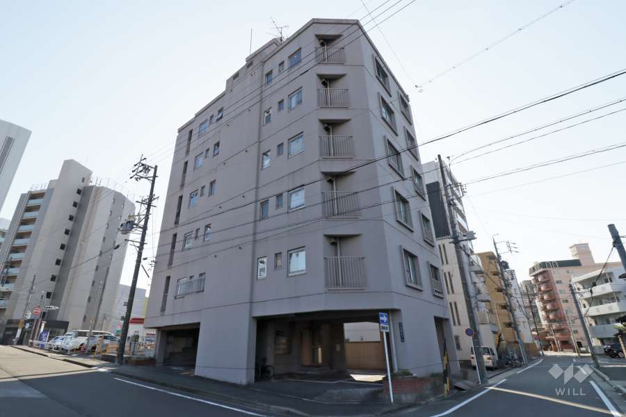 パレス第2金山の外観（北西側から）