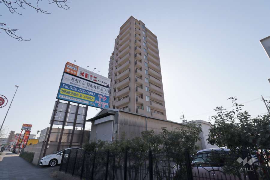 六番町シティハウスの外観（北西側から）