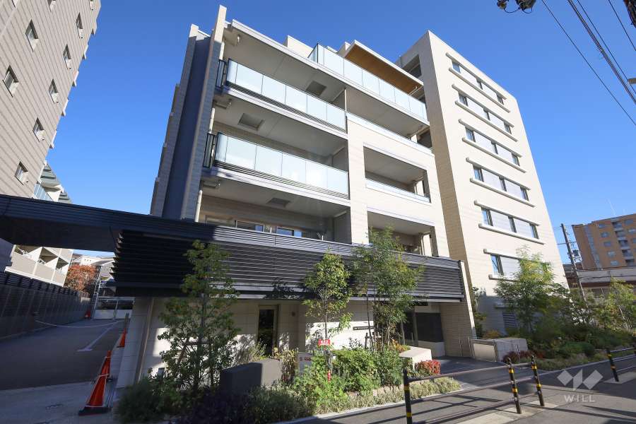 プラウド吹田千里丘テラスの外観(北西側から)