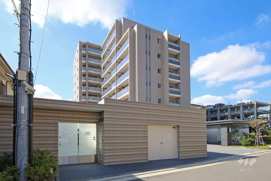 ブランニード千里丘の外観（北東側から）