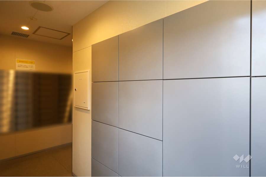 共用ポストと宅配ボックス