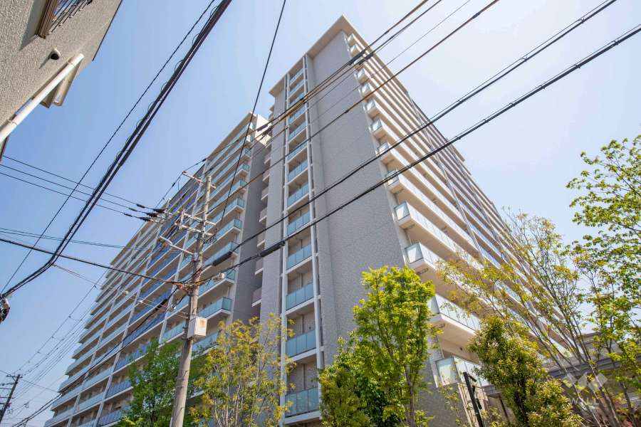 ローレルスクエアOSAKA LINKの外観(南西側から