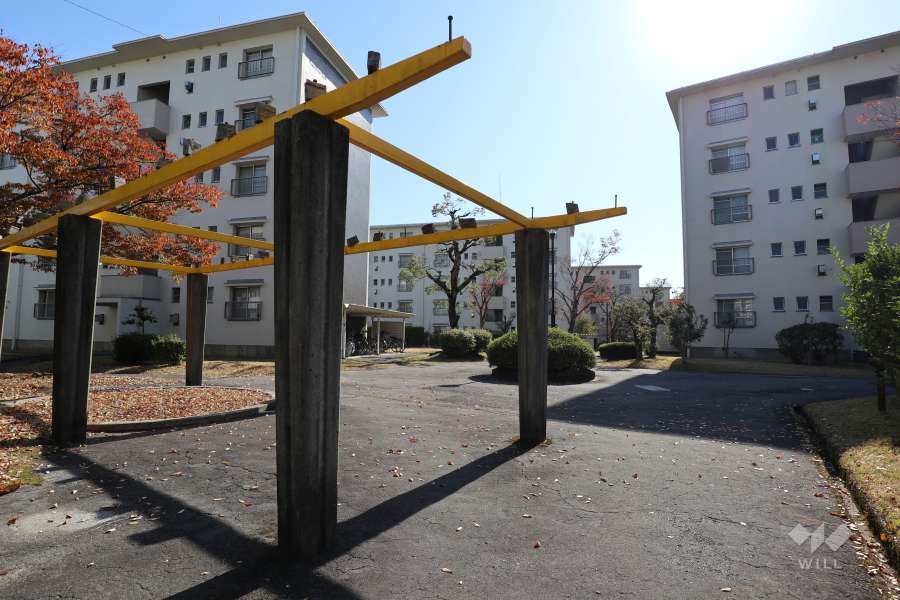 敷地内の広場