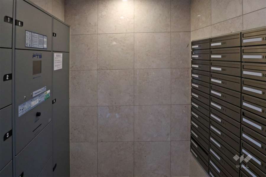 共用ポストと宅配ボックス