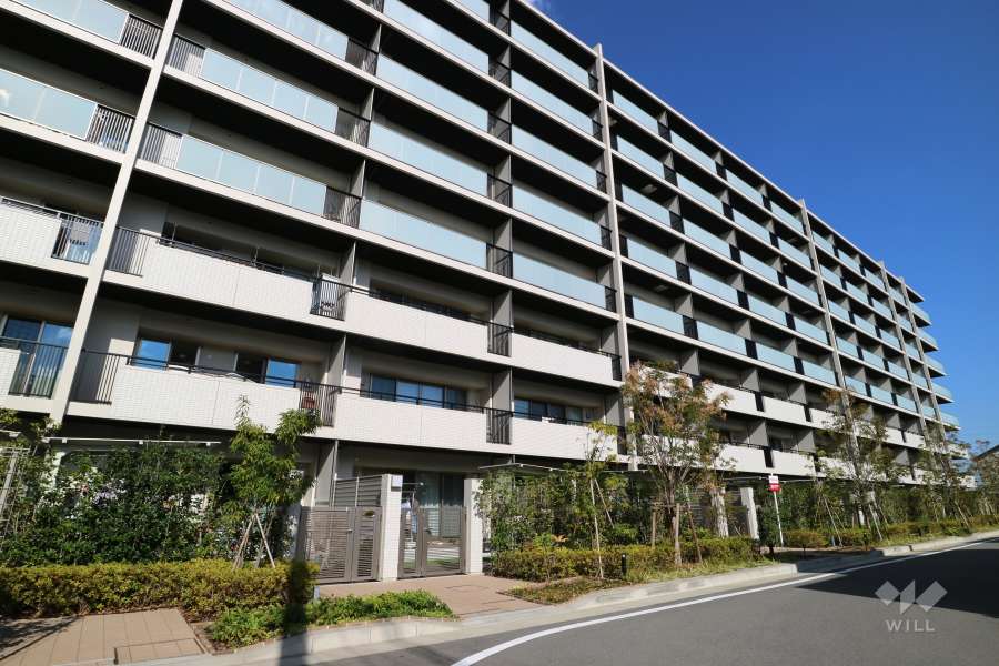 ジオ武庫川の外観（南西側から）