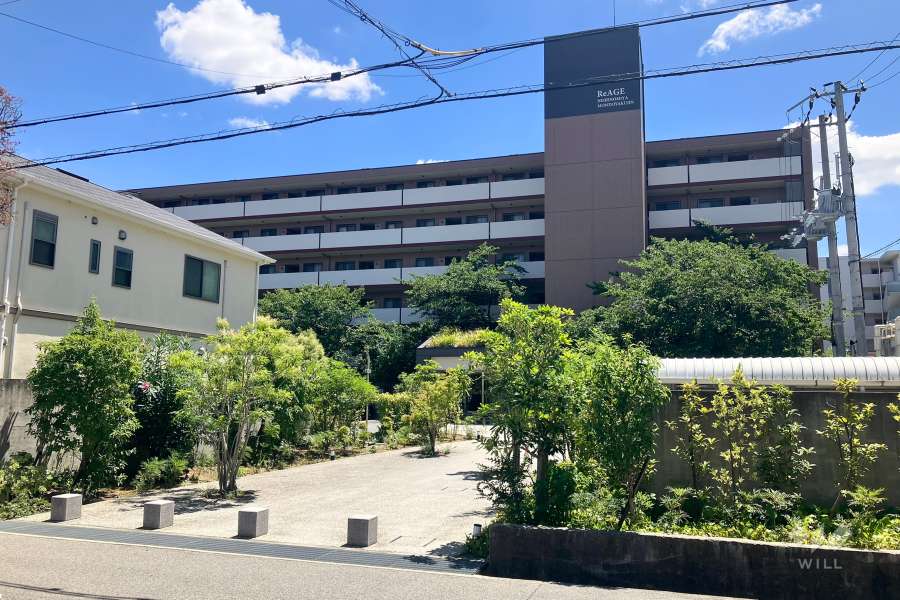 リアージュ西宮門戸厄神の外観（北側から）