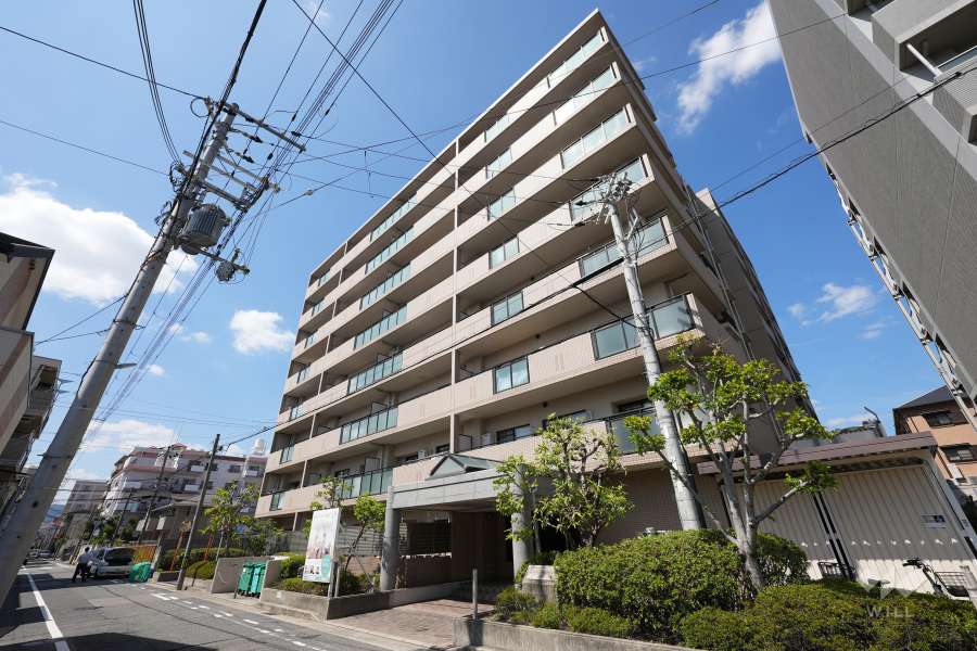 キャッスルコート西宮の外観（南東側から）