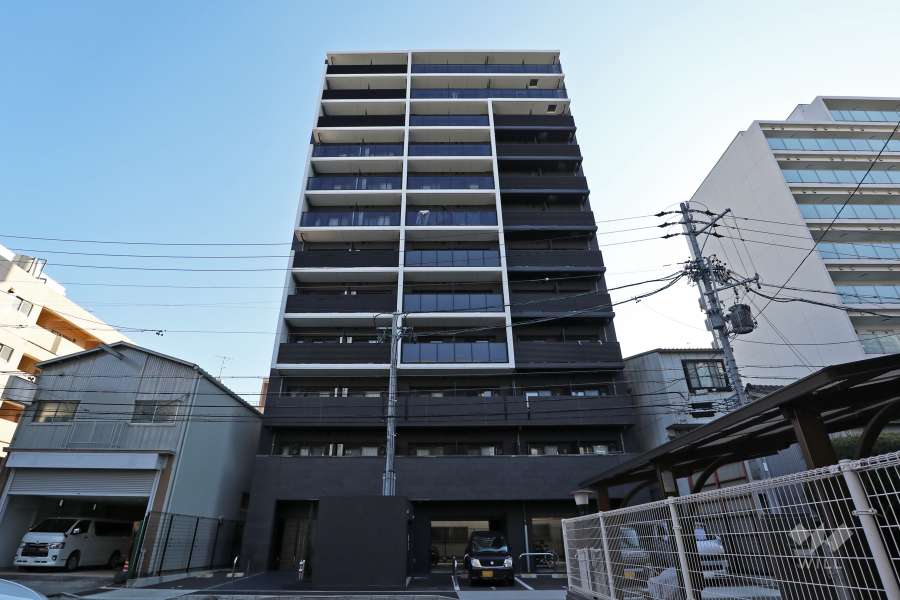 メイクスデザイン名駅南の外観（北側から）