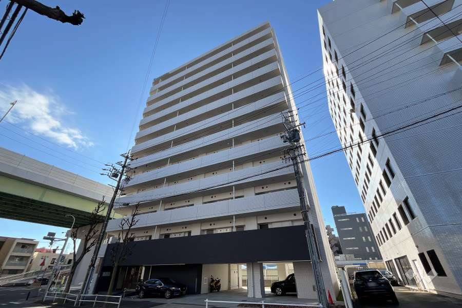 パルティール上社の外観(北東側から)