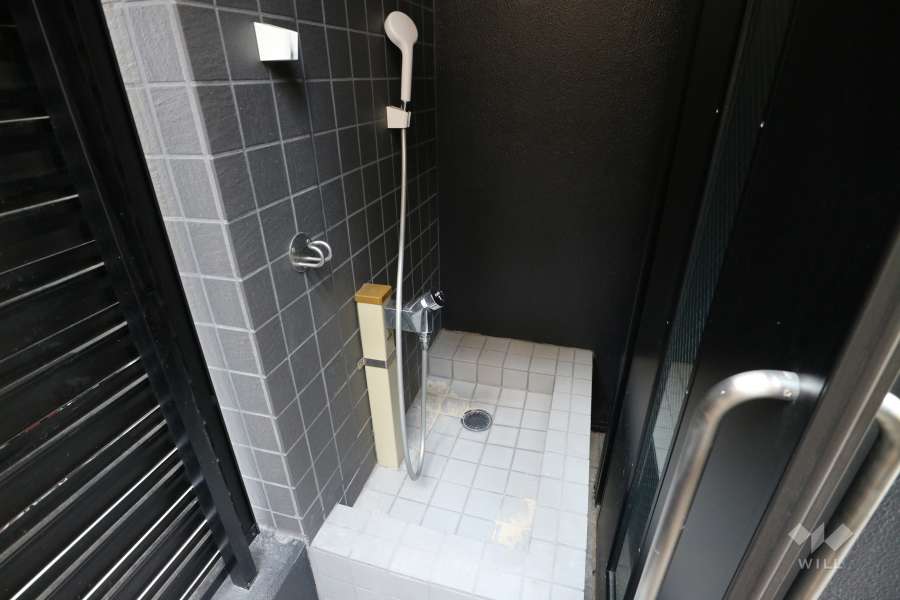 ペット足洗い場