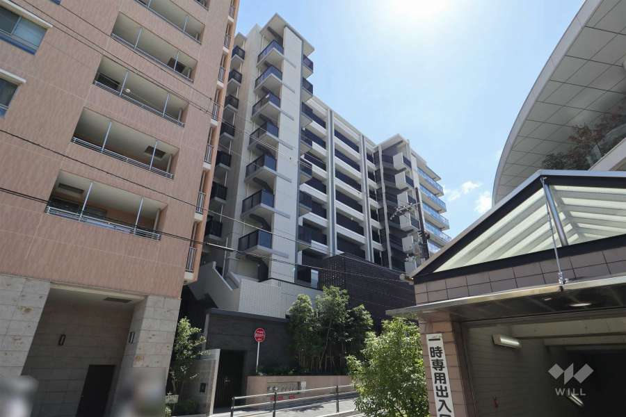 ジオ茨木西中条の外観(北東側から)