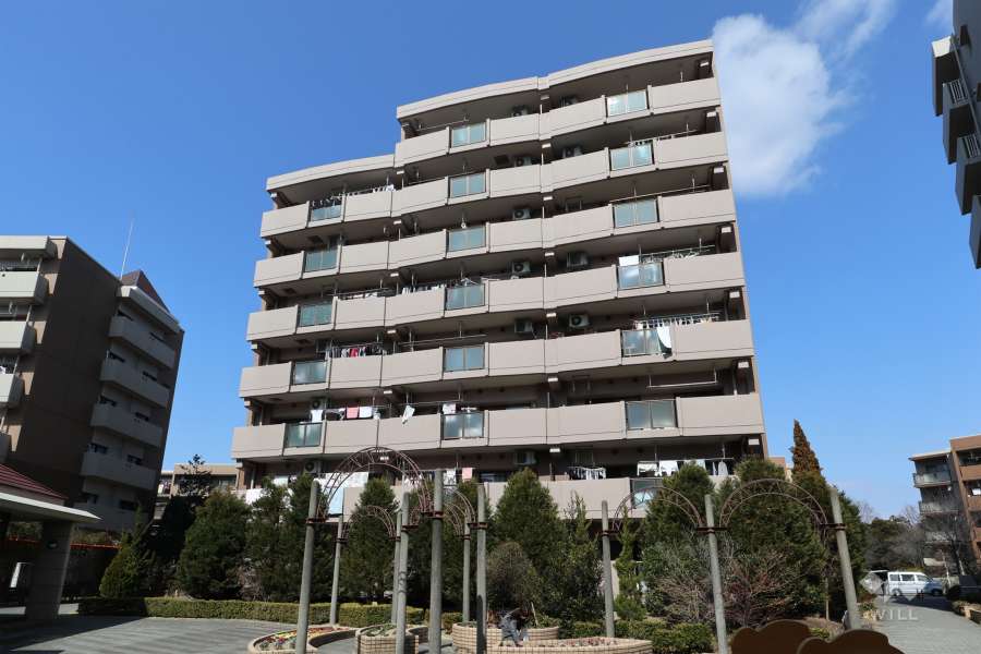 「日進香久山杜の街105棟」の外観（北側から）