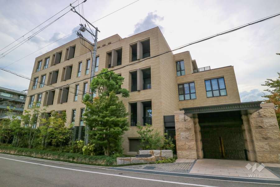 ザ・パークハウス-芦屋川西町の外観（北東側から）