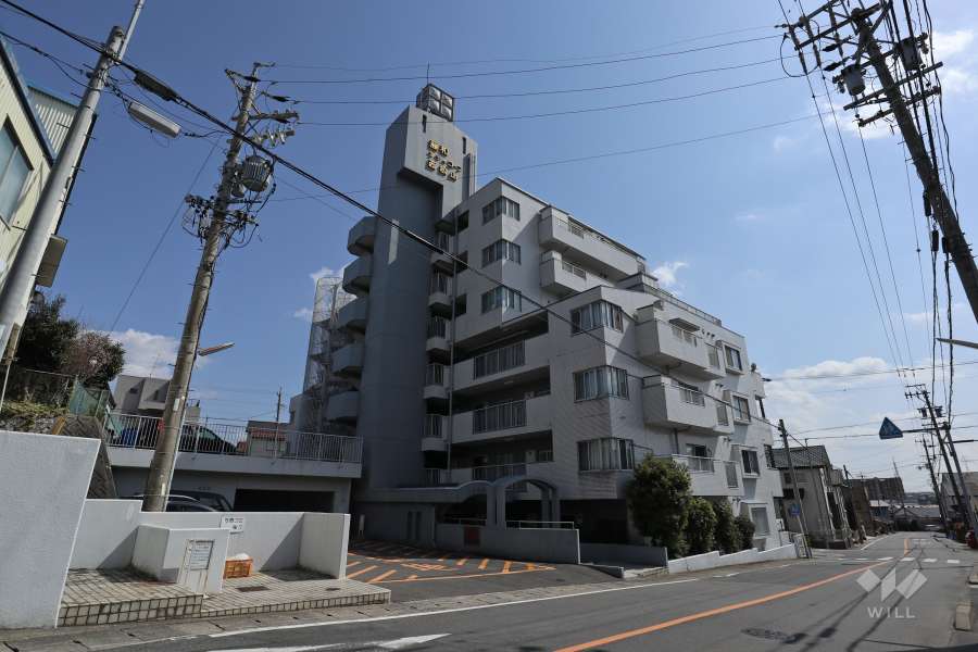 藤和シティコープ西松山の外観（北西側から）