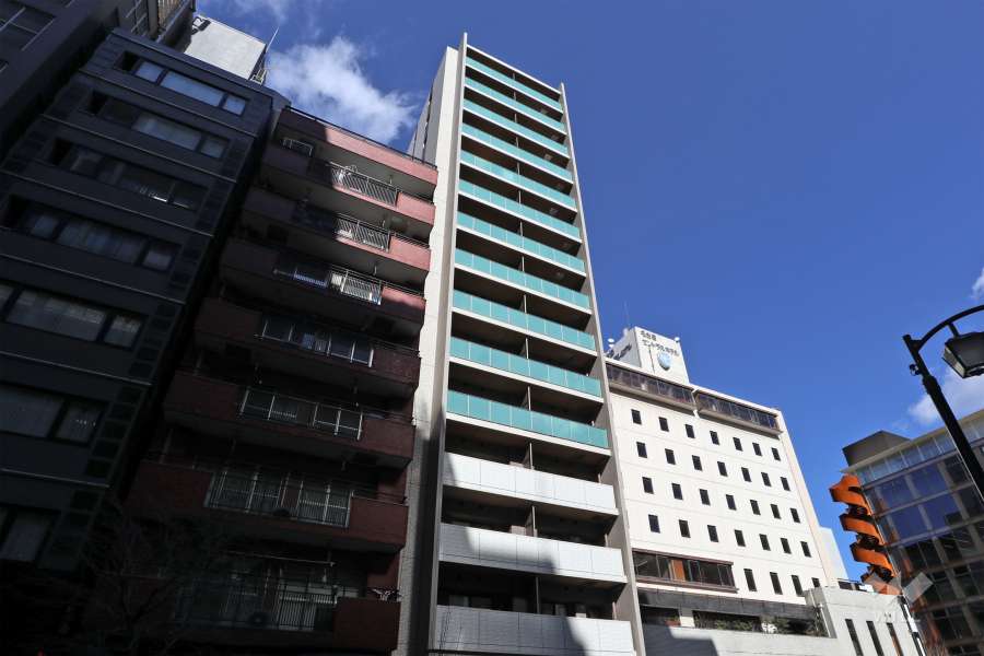 オープンレジデンシアザ・ミッドゲートの外観（南西側から）