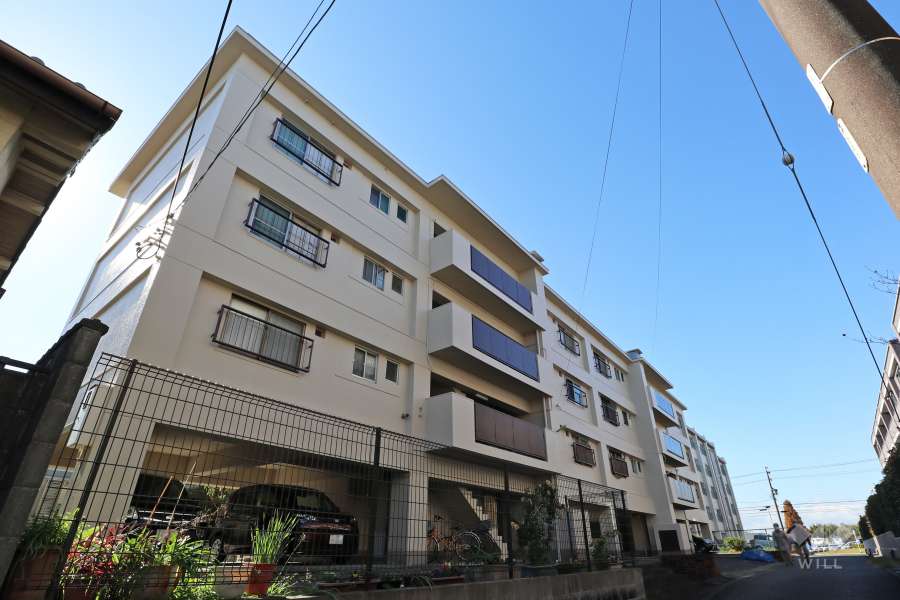 池上ハイツの外観（北東側から）