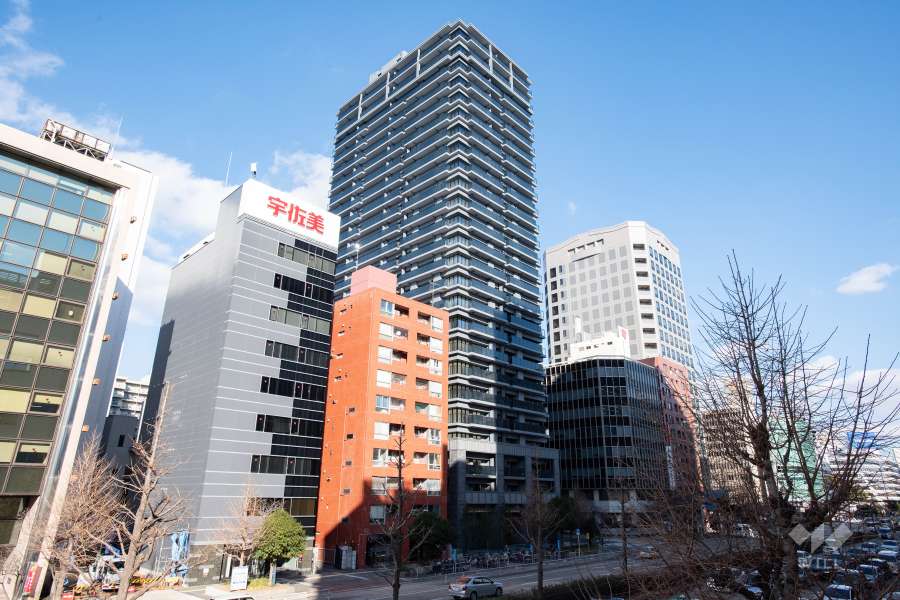 ザ・ファインタワー久屋大通の外観（南西側から）