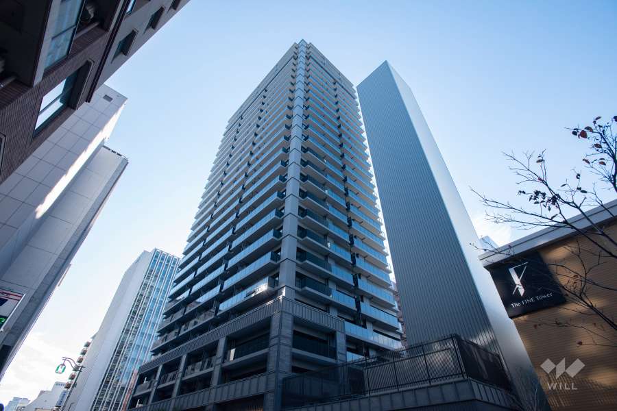 ザ・ファインタワー久屋大通の外観（北東側から）
