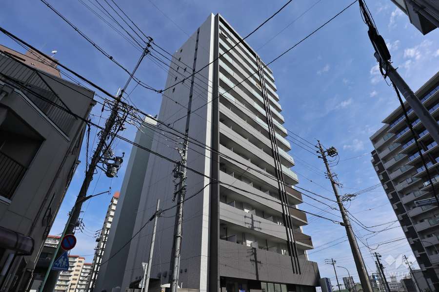パルティール千種アネックスの外観（南西側から）