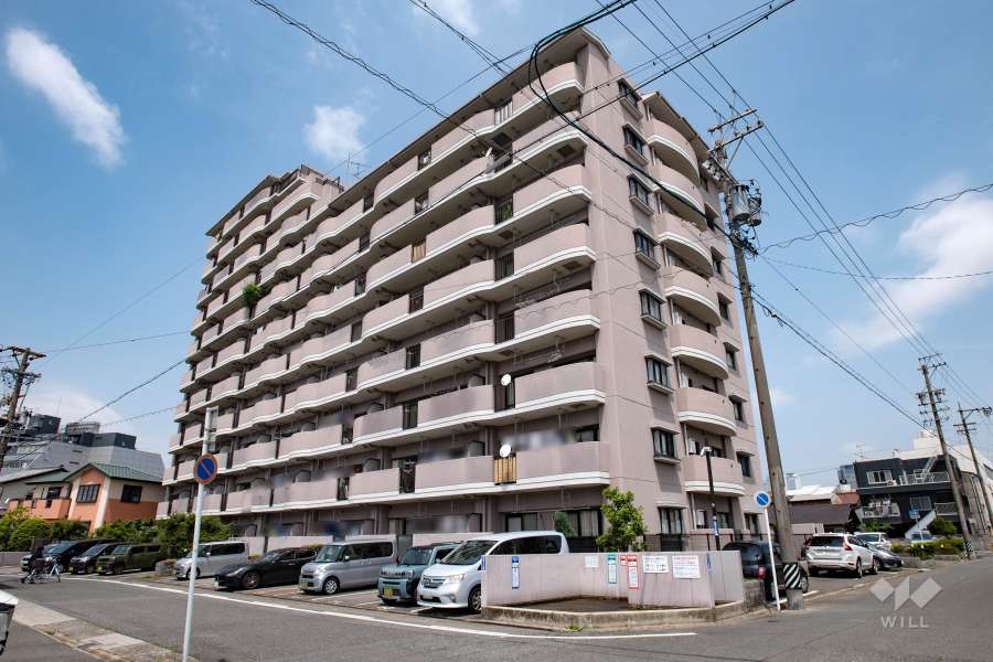 オリエント・グリーンハイツ澄池の外観（南東側から）