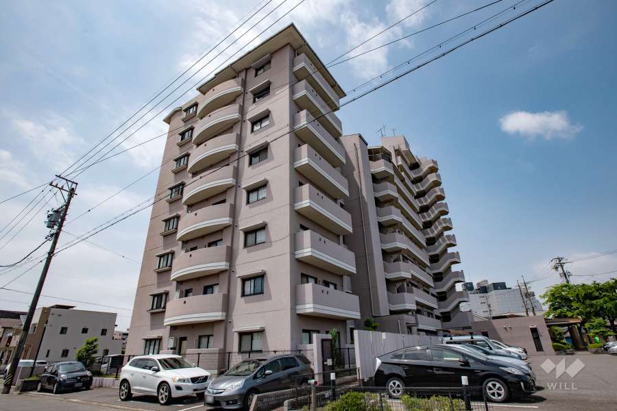 オリエント・グリーンハイツ澄池の外観（北東側から）