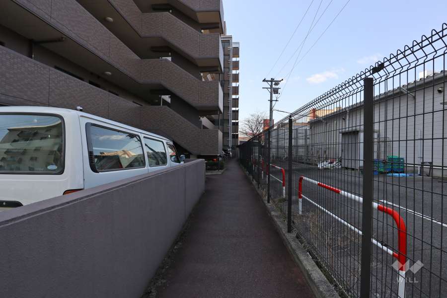 敷地内の共用通路