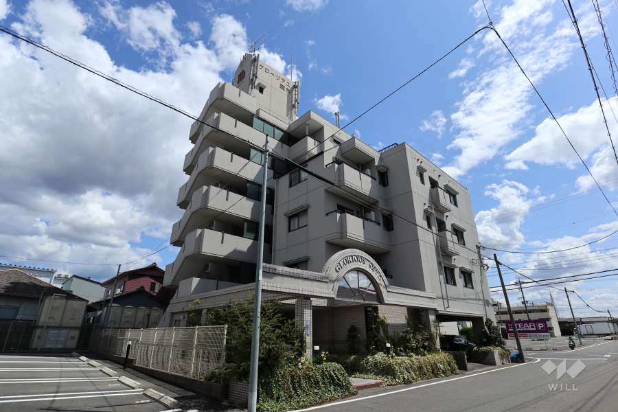 グローリアス瀬戸の外観（北西側から）