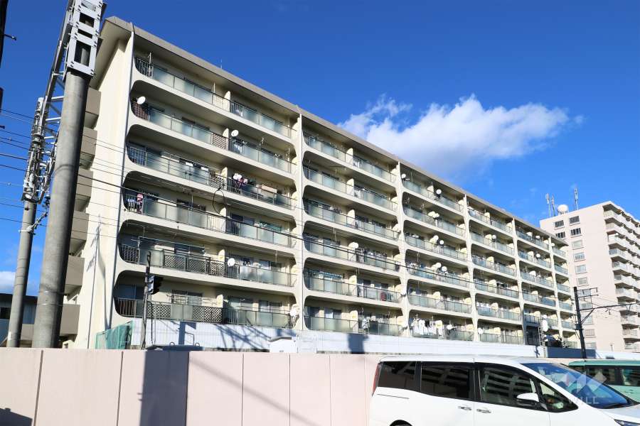 新瀬戸リリエンハイムの外観（南西側から）