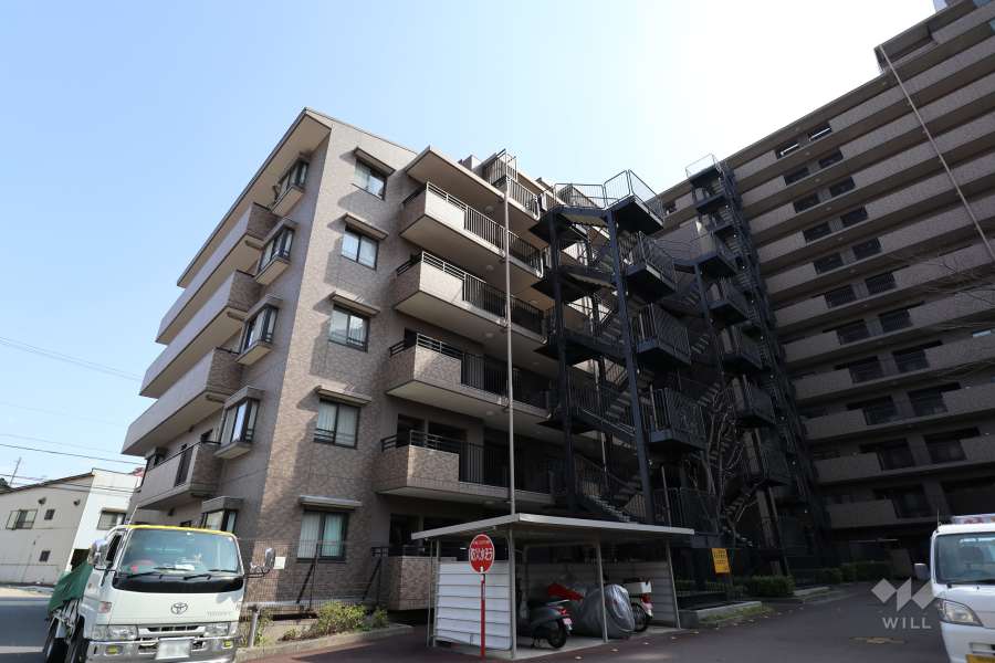 パークシティ新瀬戸1番街　ライトスクエアの外観（北西側から）