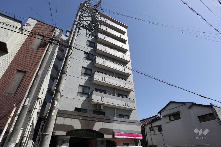 レインボー深川の外観（北西側から）