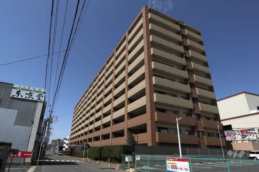 エムズシティ新瀬戸の外観（南東側から）