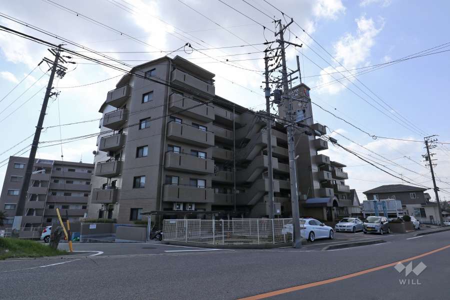 レインボー苗場の外観（北東側から）