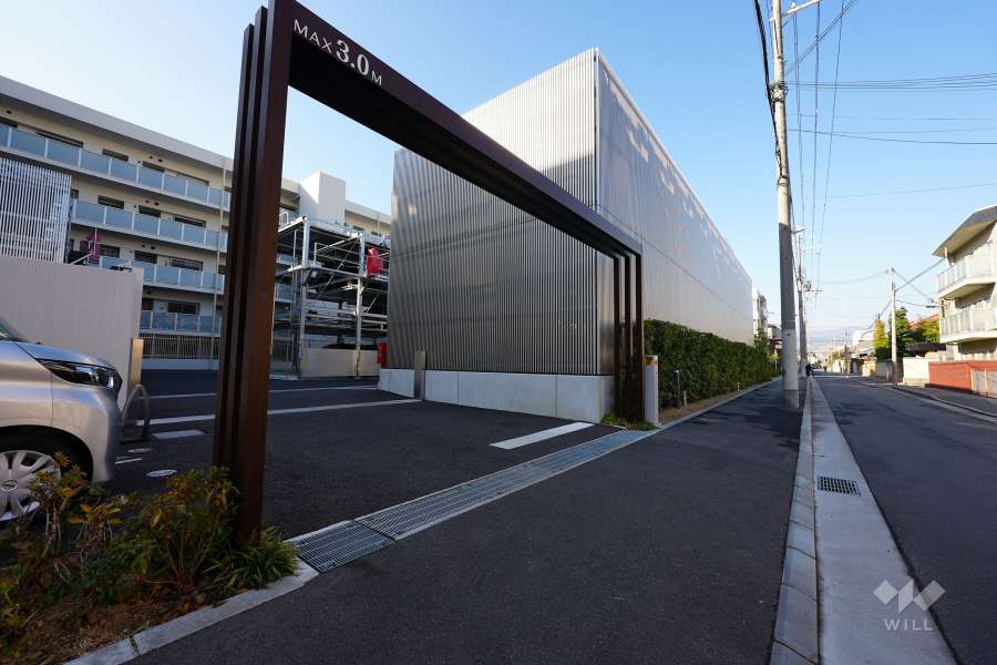 駐車場の出入口