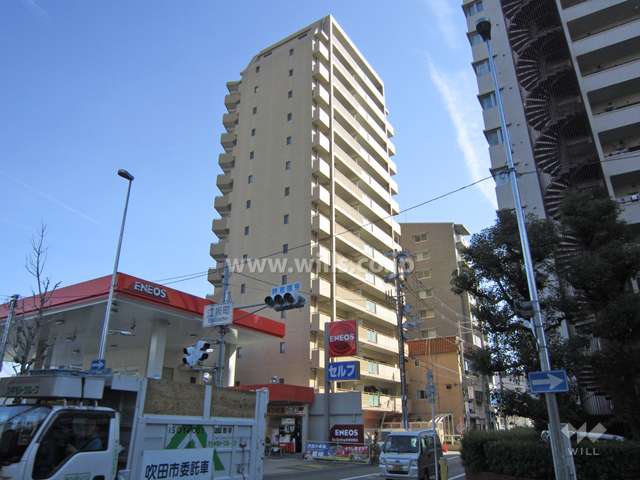 ネバーランド江坂の遠景