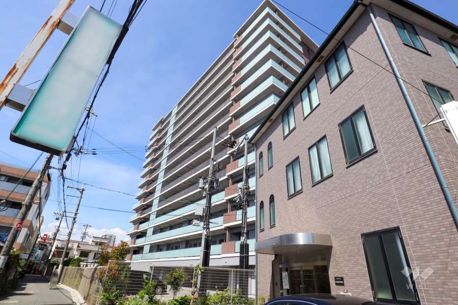 クラッシィハウス豊中庄内の外観（南西側から）