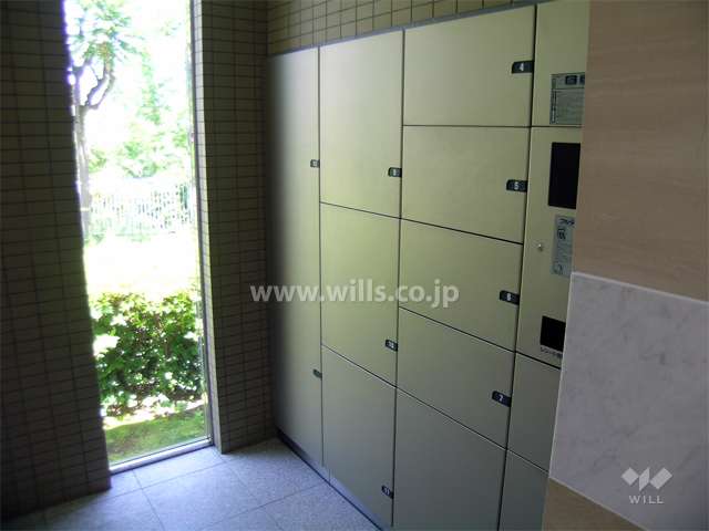 エントランスにある宅配ボックス