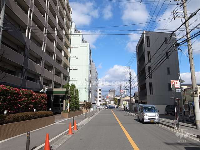 敷地前面の道路