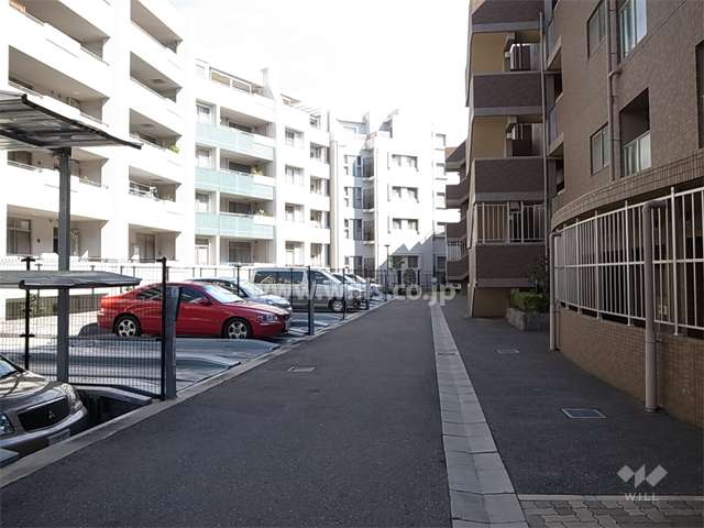 機械式の敷地内駐車場