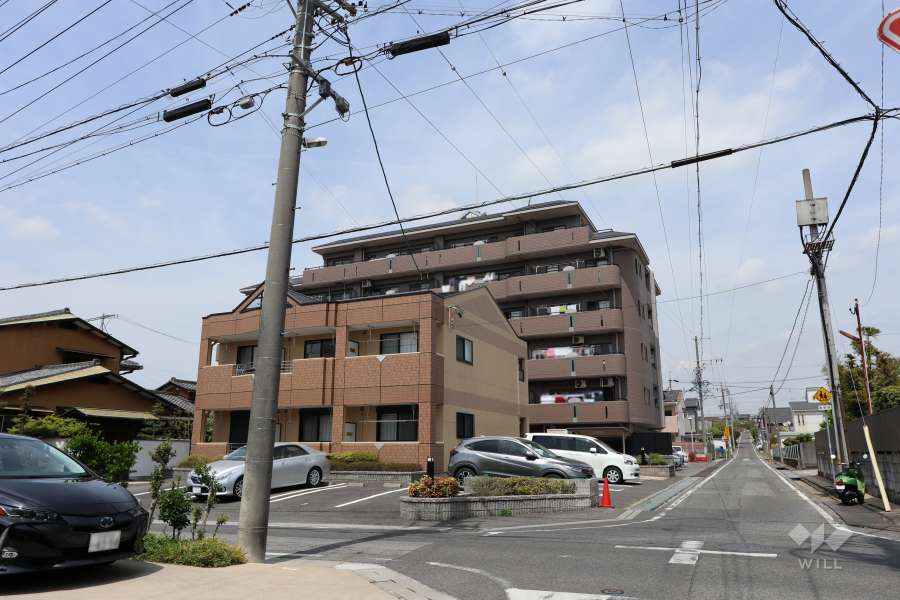 ノーブル桃山の外観（南東側から）