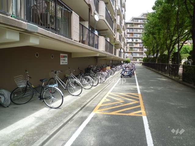 千里台スカイハイツの敷地配置図