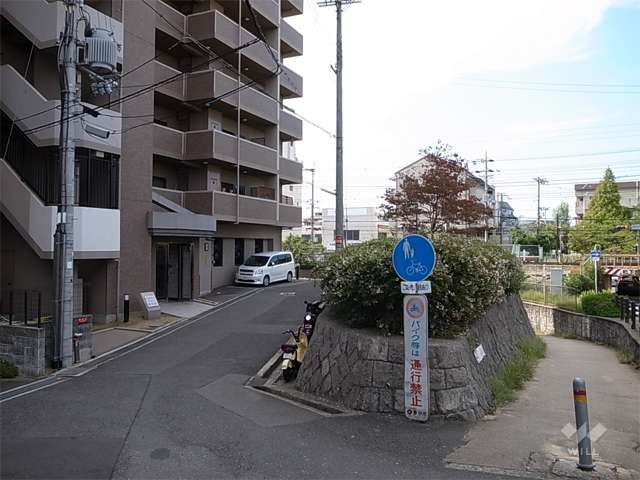 敷地の北側