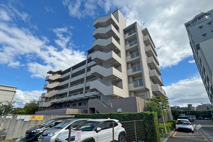 ジオ曽根東町の外観（北西側から）