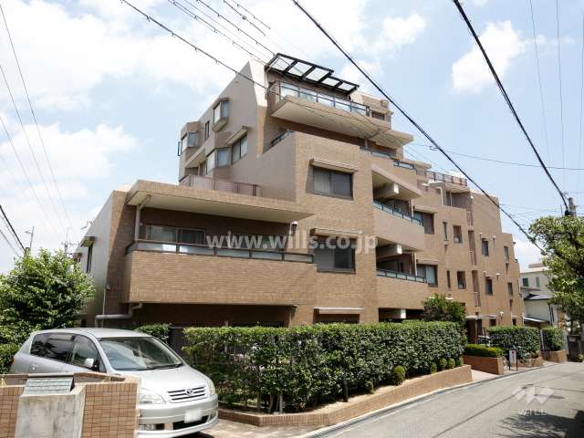 ダイアパレス豊中城山の外観（北西側から）