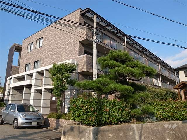 プロシード宝塚の外観（南西側から）